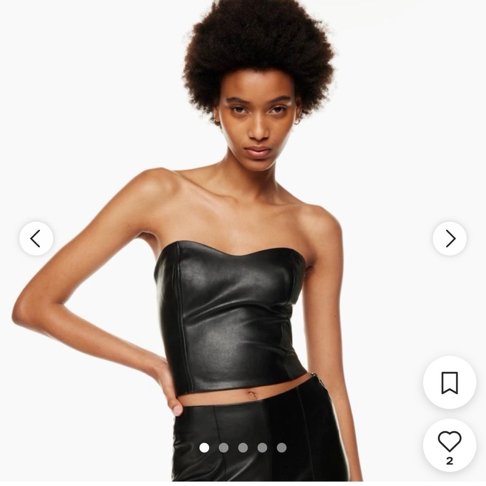 Aritzia Women's Black Corset
